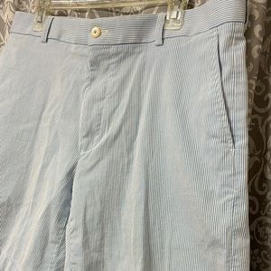 Men’s Southern Tide Blue & White Striped Shorts 🌊